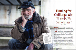 Funding for Civil Legal Aid: Where Do We Go From Here? cover