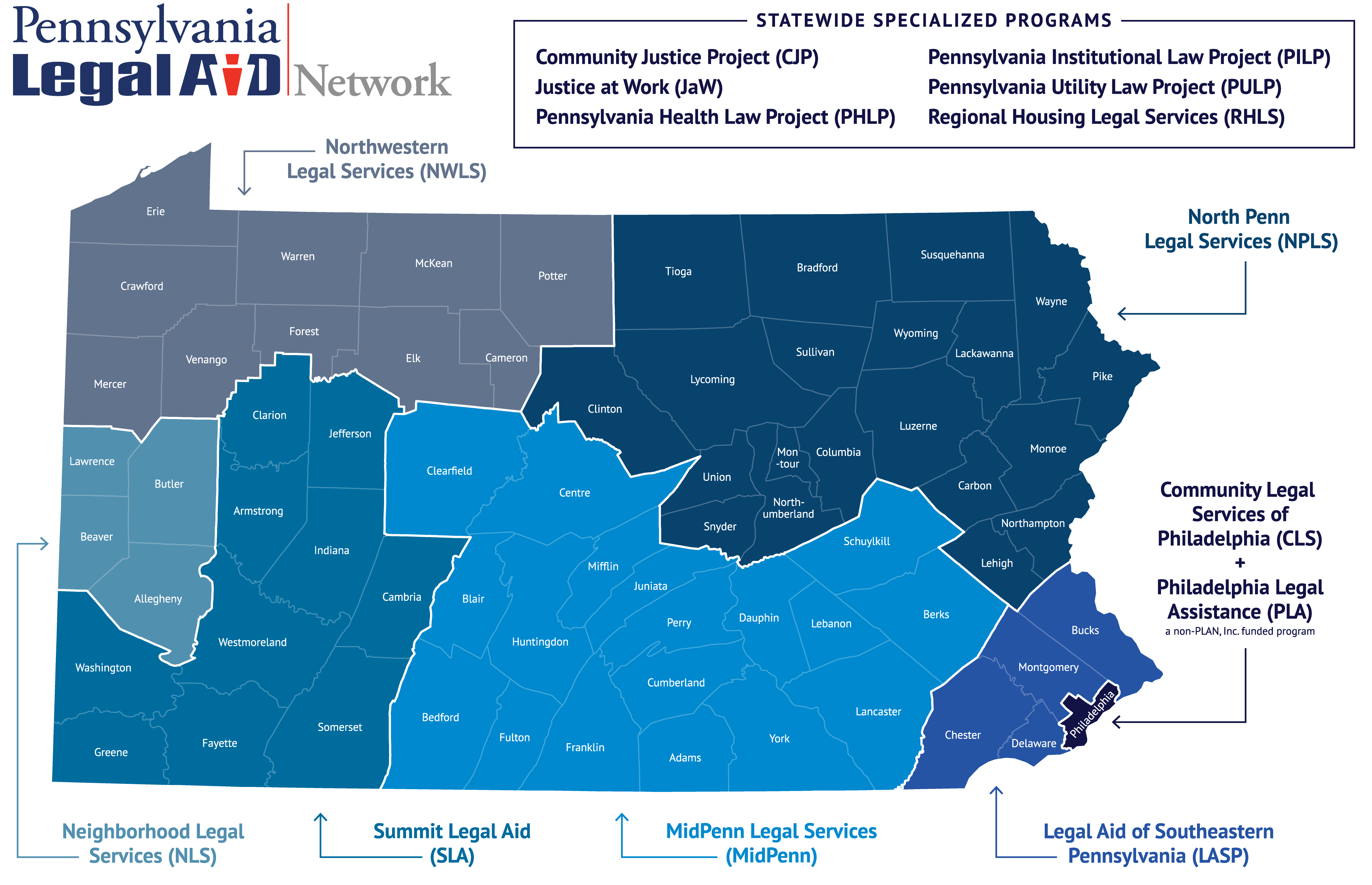 PLAN Network Map